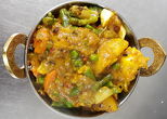 VEG TARKARI assorted vegetables with paneer cheese and spices